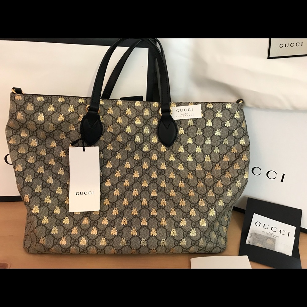 New original Gucci tote bag